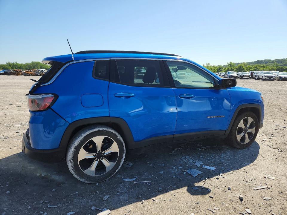 2019 Jeep Compass VIN 3C4NJCBB7KT778062 COPART salvage auction — REAR END, Wv - Salvage Certificate, sold $2,700 on 2026-08-03 (photo 3)