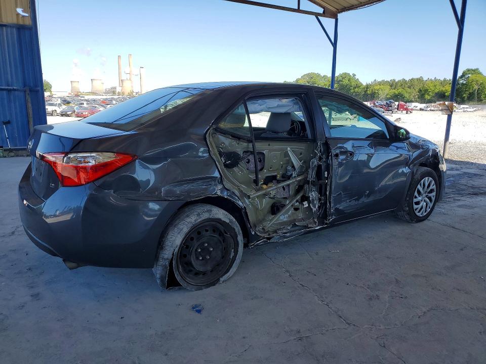 2018 Toyota VIN 5YFBURHE2JP851886 COPART salvage auction — ROLLOVER, Ga - Cert Of Title-Salvage, sold $2,250 on 2026-07-02 (photo 3)