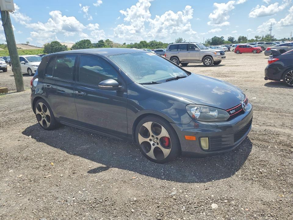 2013 Volkswagen Gti VIN WVWGV7AJ1DW122305 COPART salvage auction — MINOR DENT/SCRATCHES, Mt - Certificate Of Title, sold $2,700 on 2026-07-09 (photo 4)