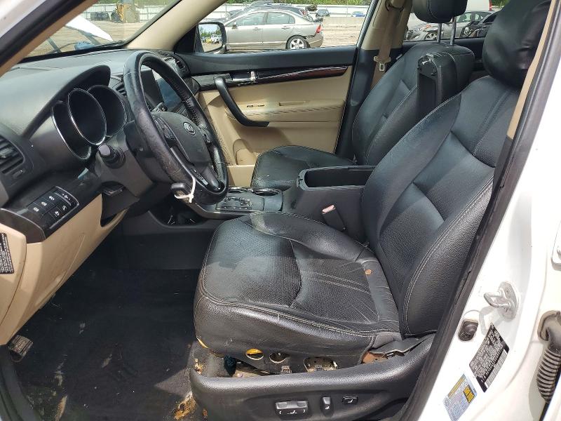 2013 Kia Sorento VIN 5XYKU4A25DG341768 COPART salvage auction — FRONT END, Il - Salvage Certificate, sold $450 on 2026-07-21 (photo 7)