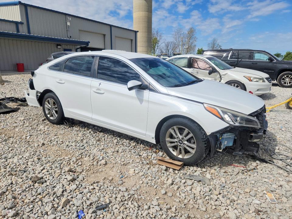 2016 Hyundai Sonata VIN 5NPE24AF3GH323563 COPART salvage auction — FRONT END, MI - CERTIFICATE OF TITLE, sold $525 on 2026-07-02 (photo 4)