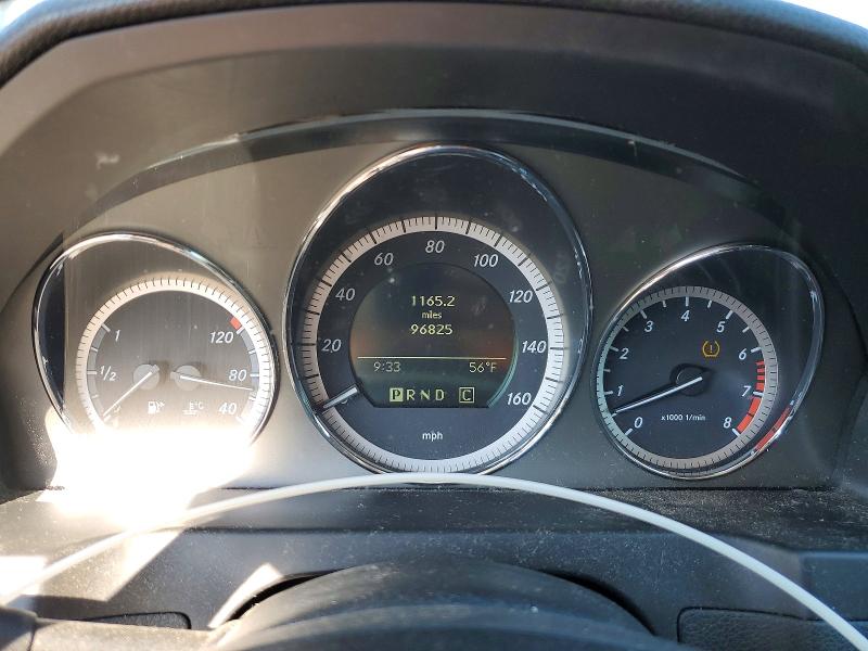 2010 Mercedes-benz C class VIN WDDGF8BB5AF430797 COPART salvage auction — FRONT END, Pa - Certificate Of Salvage, sold $1,300 on 2026-07-07 (photo 9)