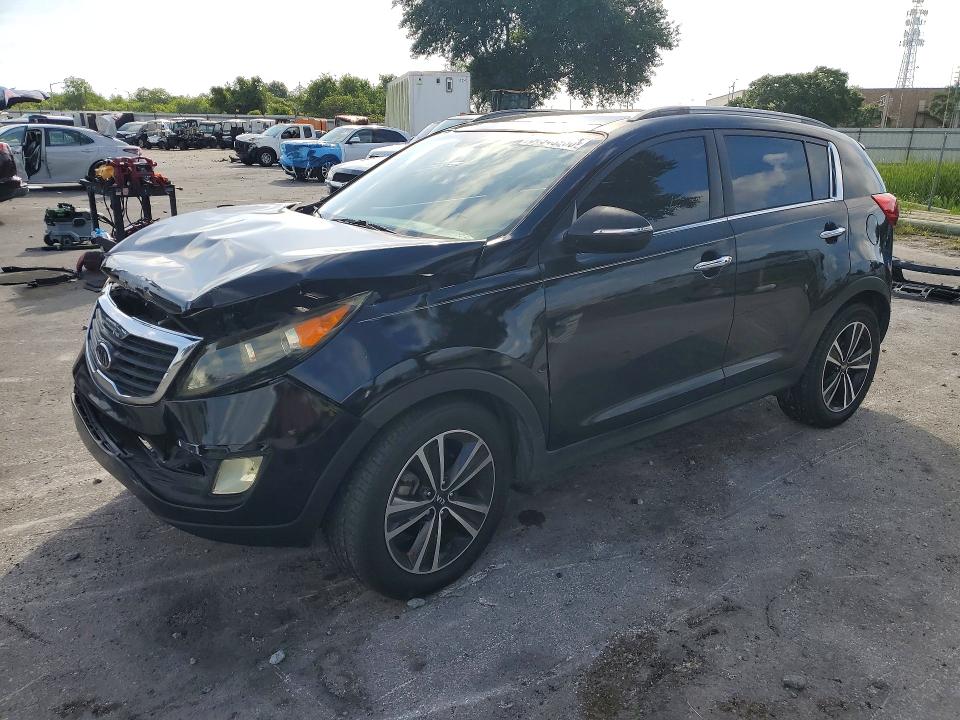 2016 Kia Sportage VIN KNDPC3A62G7830880 COPART salvage auction — FRONT END, Fl - Cert Of Title Slvg Rebuildable, sold $925 on 2026-07-28 (photo 1)