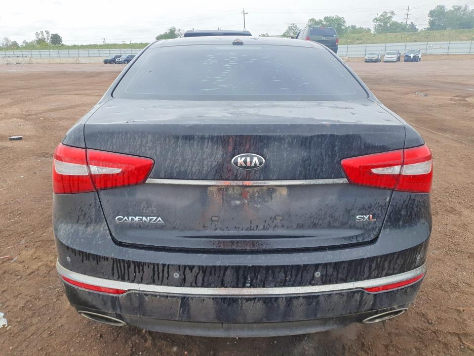 2015 Kia Cadenza VIN KNALN4D73F5183061 COPART salvage auction — HAIL, Co - Certificate Of Title, sold $2,500 on 2026-07-13 (photo 6)