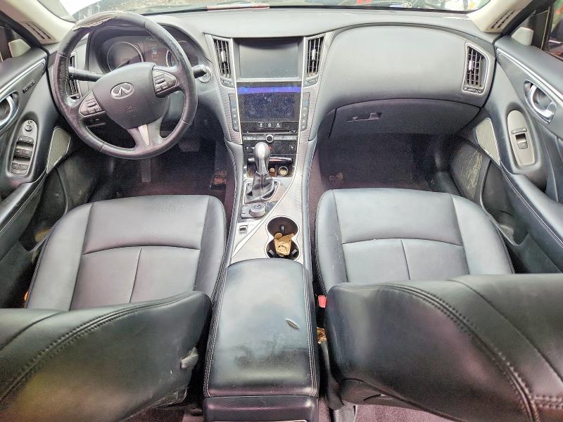 2017 Infiniti VIN JN1CV7AR7HM680894 COPART salvage auction — REAR END, Md - Cert Of Salvage > 75% Damage, sold $500 on 2026-07-31 (photo 8)