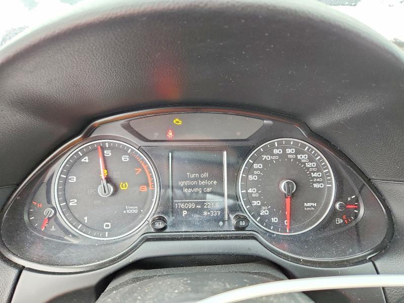 2015 Audi Q5 VIN WA1CFAFP8FA052737 COPART salvage auction — UNDERCARRIAGE, Co - Salvage Title, sold $1,100 on 2026-07-06 (photo 9)