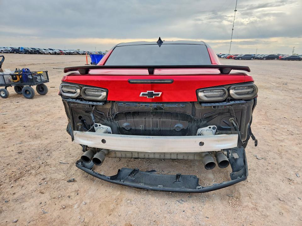 2019 Chevrolet Camaro VIN 1G1FF1R74K0127165 COPART salvage auction — REAR END, Tx - Salvage Vehicle Title, sold $8,400 on 2026-07-22 (photo 6)