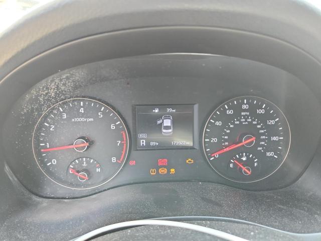 2017 Kia Cadenza VIN KNALB4J19H5039591 COPART salvage auction — FRONT END, Al - Cert Of Title-Salvage Title, sold $725 on 2026-07-08 (photo 9)
