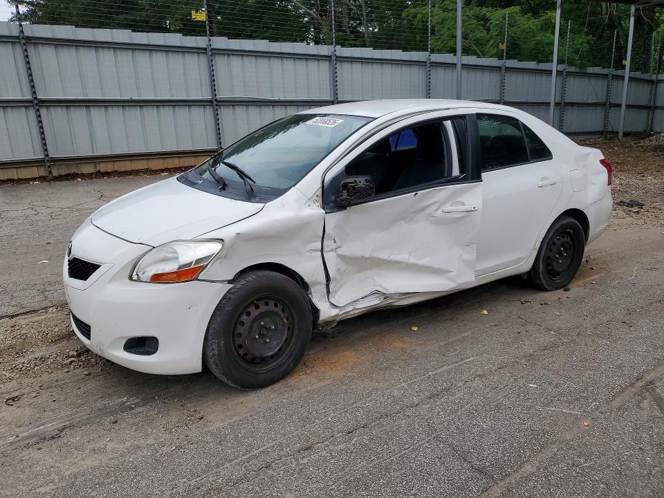 2010 Toyota Yaris VIN JTDBT4K31A4071104 COPART salvage auction — SIDE, Ga - Cert Of Title-Salvage, sold $1,450 on 2026-07-31 (photo 1)
