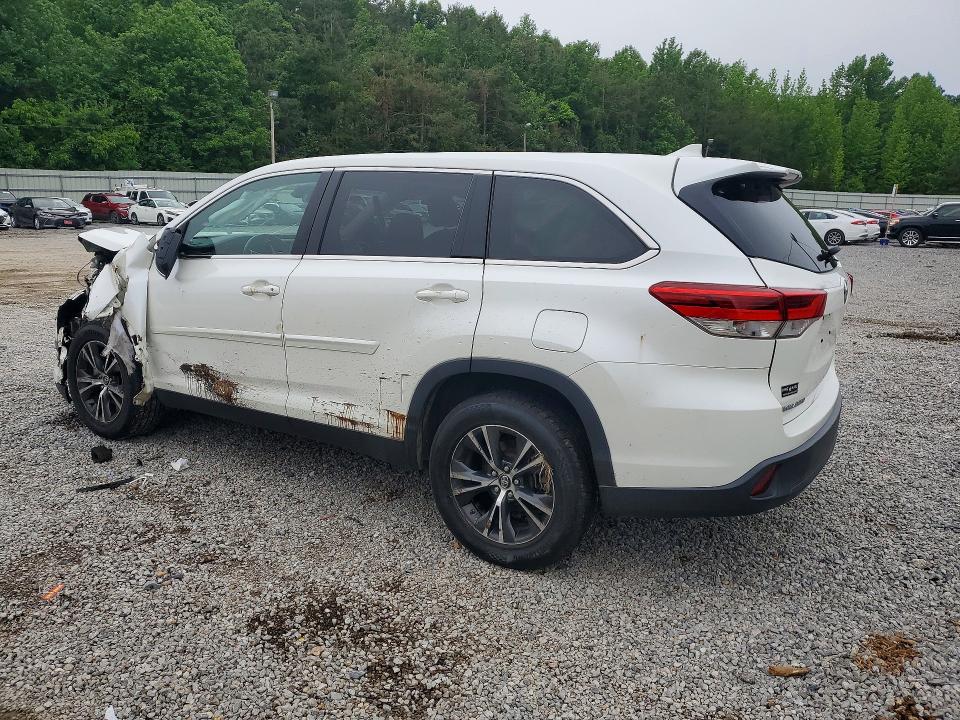 2019 Toyota Highlander VIN 5TDZZRFH2KS305532 COPART salvage auction — FRONT END, MS - CERT OF TITLE-SALVAGED, sold $4,050 on 2026-07-22 (photo 2)