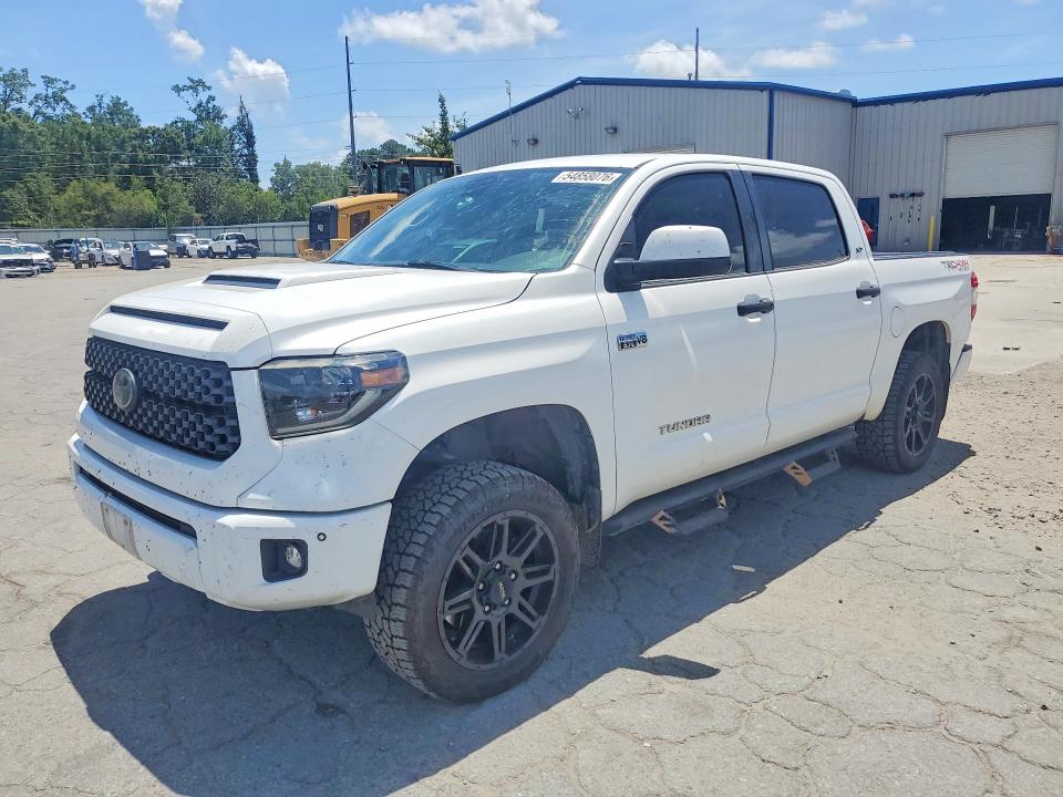 2020 Toyota Tundra VIN 5TFDY5F11LX879642 COPART salvage auction — SIDE, GA - CERT OF TITLE-SALVAGE, sold $18,000 on 2026-07-20 (photo 1)