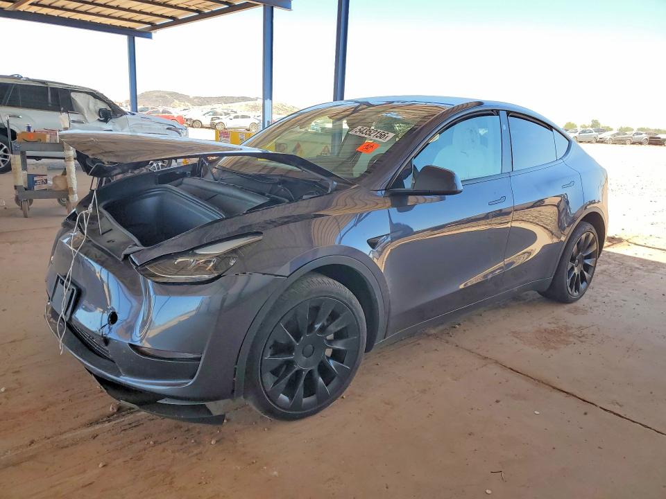 2023 Tesla Model y VIN 7SAYGDEE5PF879892 COPART salvage auction — FRONT END, Az - Cert Of Title - Salvage, sold $14,600 on 2026-07-07 (photo 1)