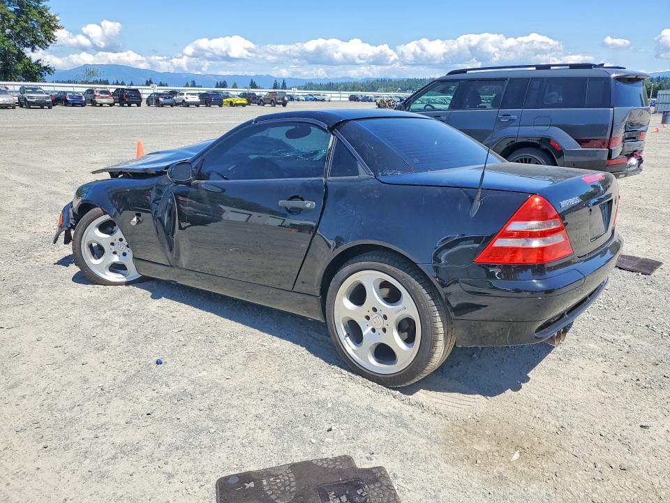 2000 Mercedes-benz Slk-class VIN WDBKK47F2YF158514 COPART salvage auction — FRONT END, Wa - Bill Of Sale, sold $275 on 2026-07-06 (photo 2)