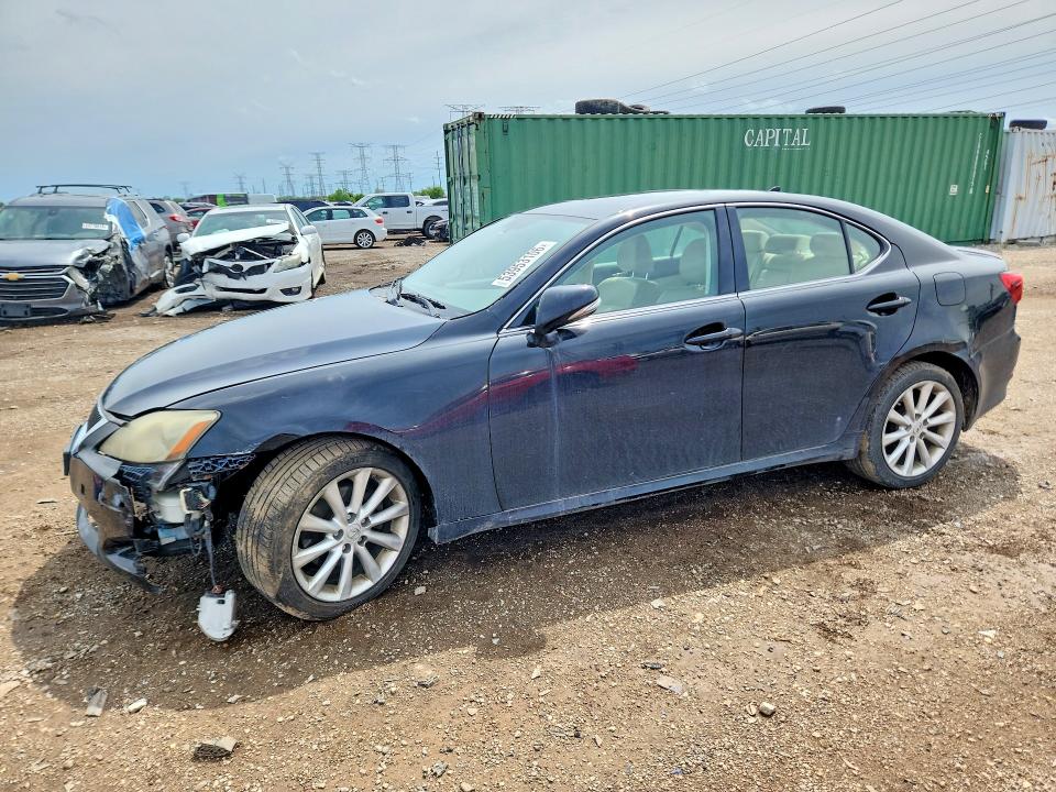 2010 Lexus Is VIN JTHCF5C22A5044297 COPART salvage auction — FRONT END, Il - Salvage Certificate, sold $525 on 2026-07-09 (photo 1)