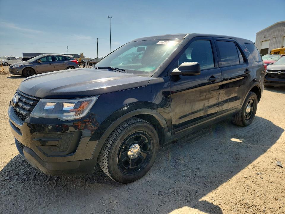2017 Ford Explorer VIN 1FM5K8AR6HGD25536 COPART salvage auction — SIDE, Ab - Bos - Active, sold $2,500 on 2026-07-09 (photo 1)