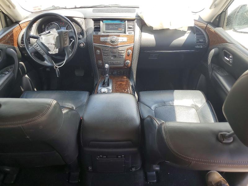 2020 Nissan Armada VIN JN8AY2NC0L9619908 COPART salvage auction — FRONT END, Oh - Cert Of Title-Salvage, sold $8,000 on 2026-07-31 (photo 8)