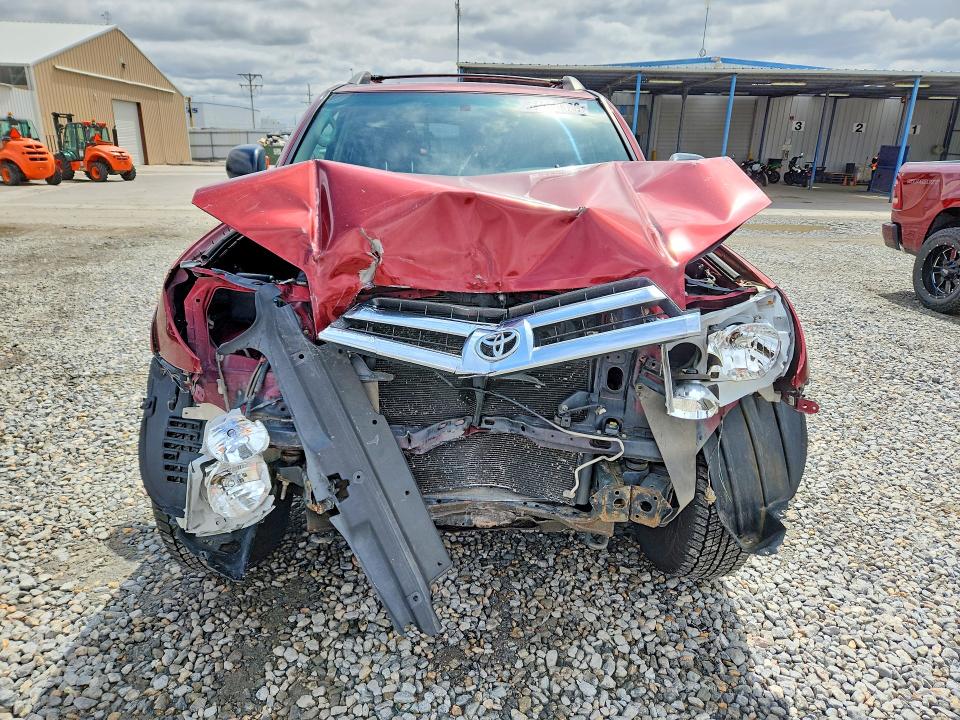 2005 Toyota 4runner VIN JTEBU14RX58048833 COPART salvage auction — FRONT END, Wy - Certificate Of Title, sold $300 on 2026-07-07 (photo 5)
