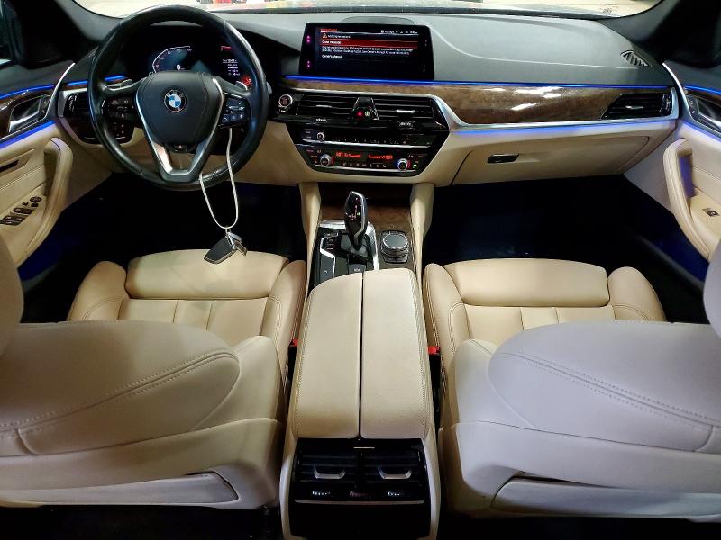 2020 BMW 5 series VIN WBAJR7C06LWW62520 COPART salvage auction — MINOR DENT/SCRATCHES, Mt - Certificate Of Title (P), sold $11,600 on 2026-07-14 (photo 8)