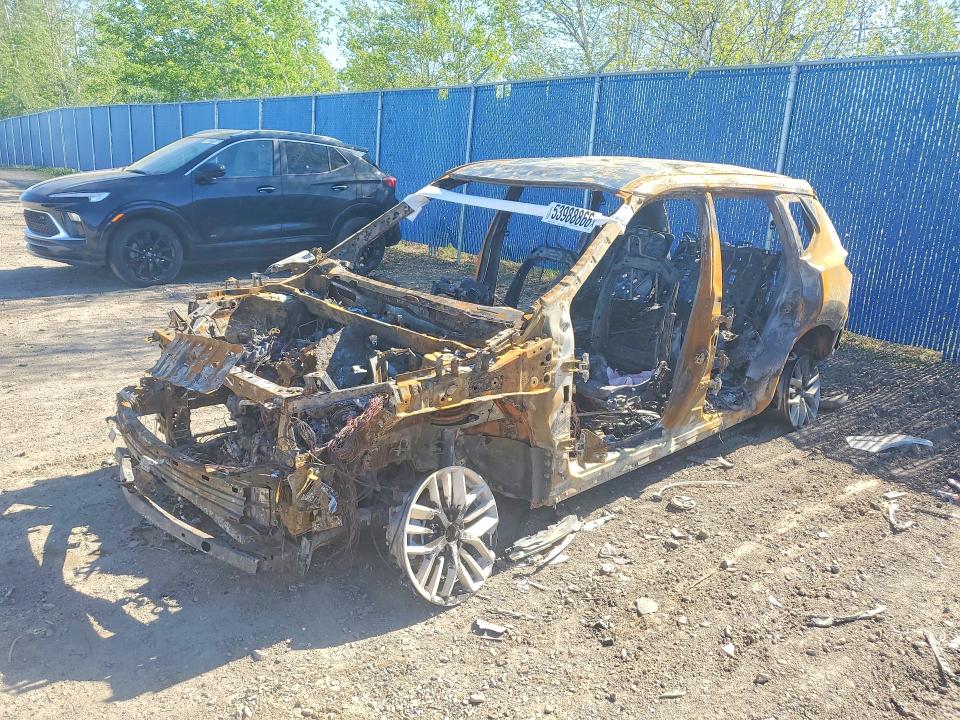 2025 Nissan Rogue sport VIN JN8BT3AB4SW173574 COPART salvage auction — BURN, Nb - Bill Of Sale Non-Repairable, sold $250 on 2026-07-30 (photo 1)
