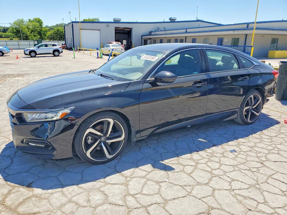 2019 Honda Accord VIN 1HGCV2E30KA007705 — COPART salvage auction photo