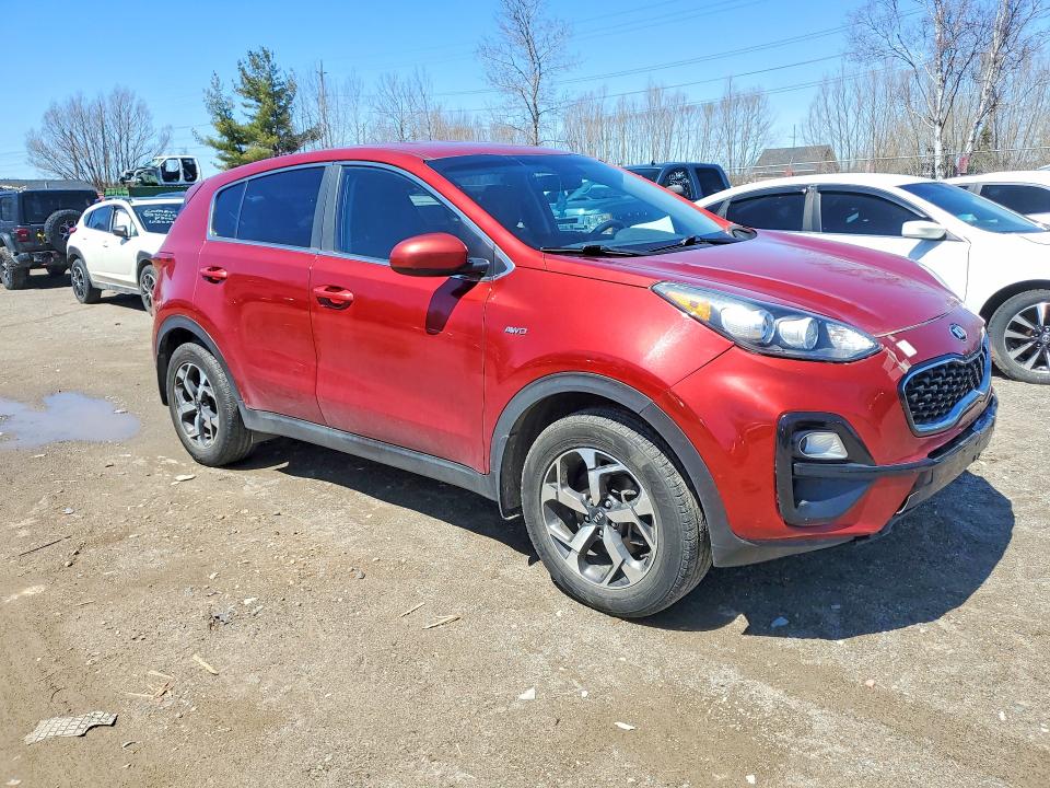 2020 Kia Sportage VIN KNDPMCAC3L7744832 COPART salvage auction — FRONT END, ON - PERMIT NO BRAND - UNFIT, sold $6,200 on 2026-07-14 (photo 4)
