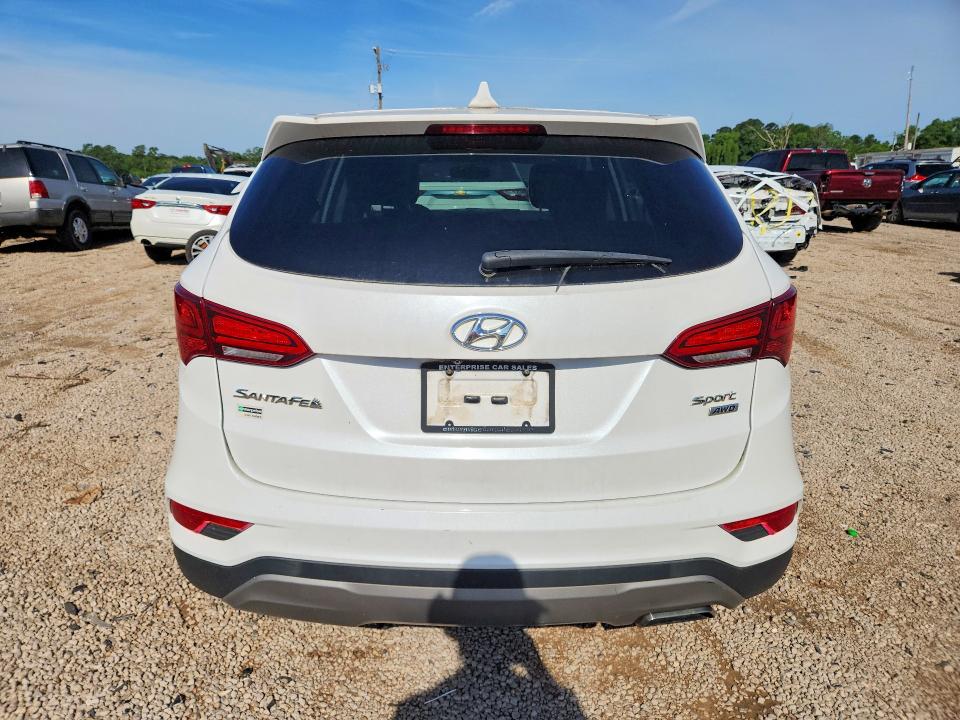 2017 Hyundai Santa fe VIN 5XYZTDLB4HG441039 COPART salvage auction — FRONT END, Al - Certificate Of Title, sold $1,900 on 2026-07-02 (photo 6)