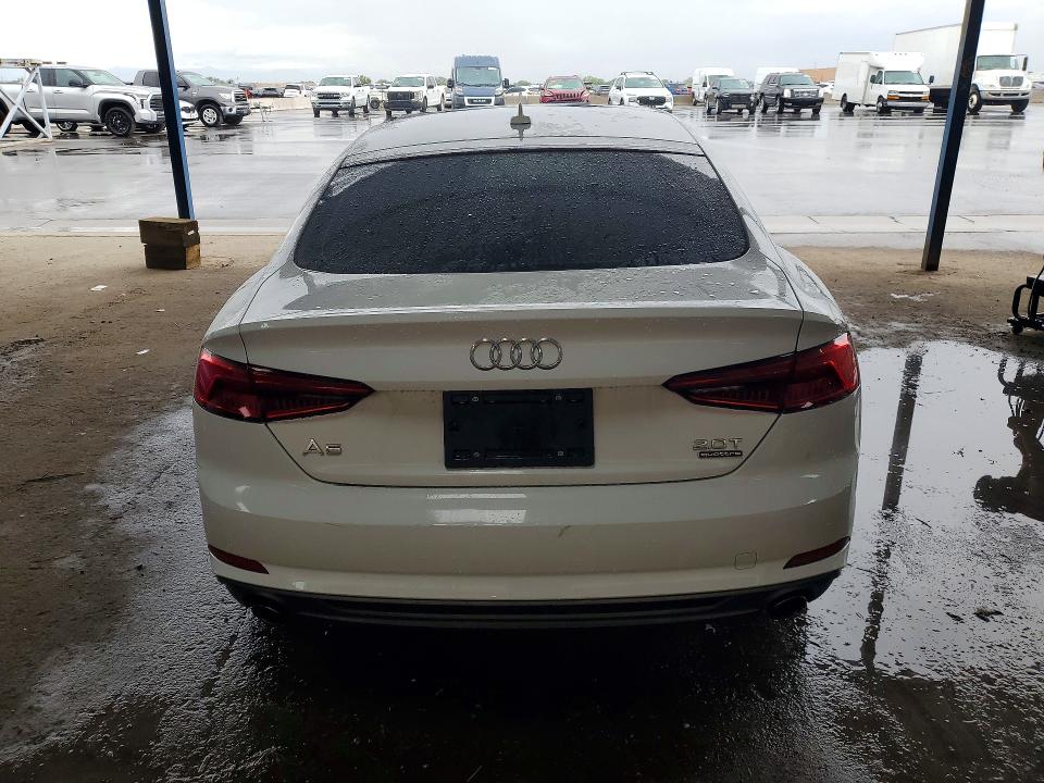 2018 Audi A5 VIN WAUDNCF55JA004142 COPART salvage auction — FRONT END, Ca - Certificate Of Title, sold $475 on 2026-07-07 (photo 6)