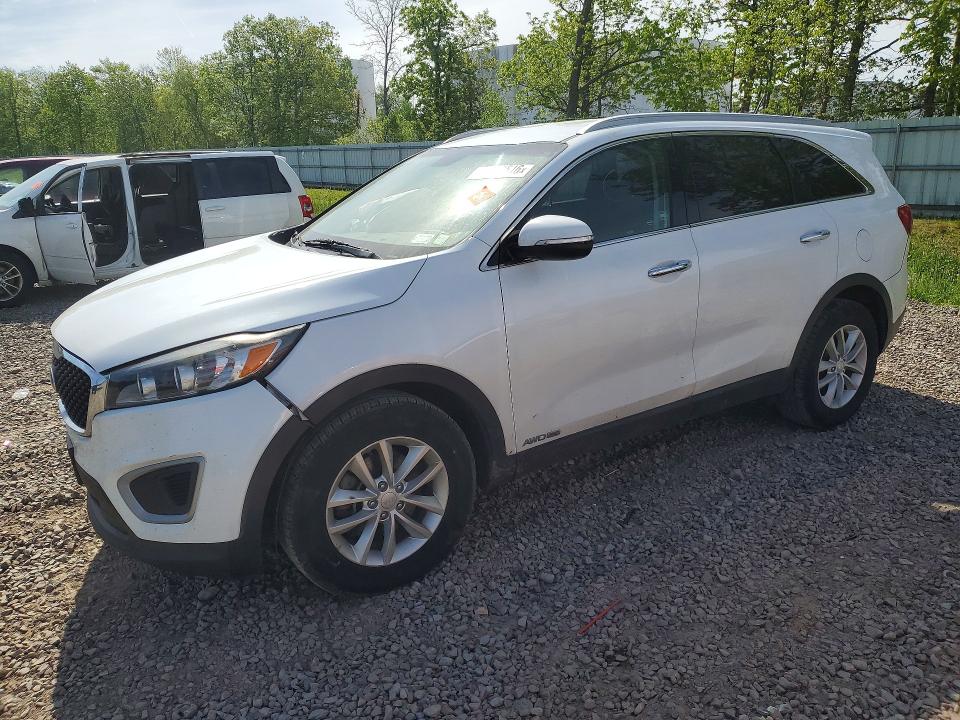 2018 Kia VIN 5XYPGDA55JG418061 COPART salvage auction — FRONT END, Ny - Mv-907A Salvage Certificate, sold $1,300 on 2026-07-06 (photo 1)