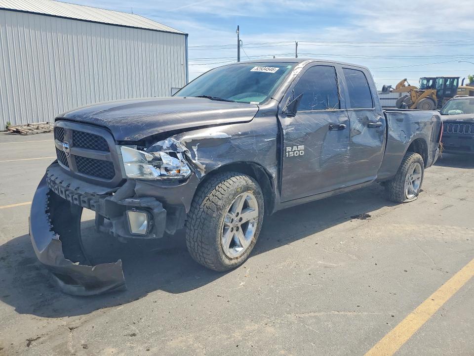 2018 Ram 1500 VIN 1C6RR7FG8JS253039 COPART salvage auction — FRONT END, ID - SALVAGE CERTIFICATE OF TITLE, sold $3,500 on 2026-07-02 (photo 1)