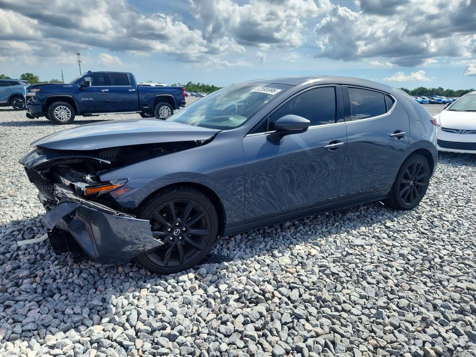 2021 Mazda VIN JM1BPAML0M1337573 COPART salvage auction — FRONT END, Fl - Certificate Of Destruction, sold $150 on 2026-07-28 (photo 1)