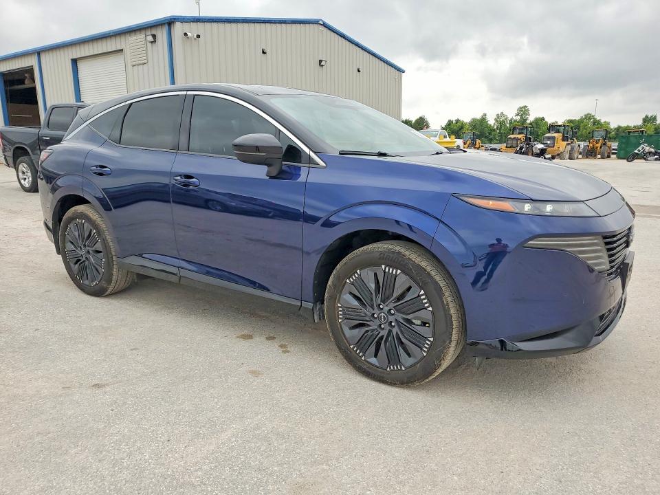 2025 Nissan Murano VIN 5N1AZ3DTXSC141462 COPART salvage auction — SIDE, Tx - Salvage Vehicle Title, sold $24,200 on 2026-07-31 (photo 4)