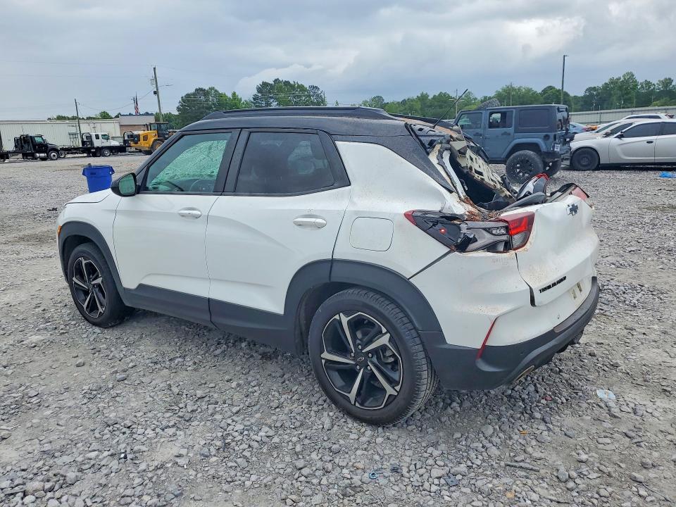2021 Chevrolet Trailblazer VIN KL79MTSL6MB041177 COPART salvage auction — ALL OVER, Al - Cert Of Title-Salvage Title, sold $575 on 2026-07-09 (photo 2)