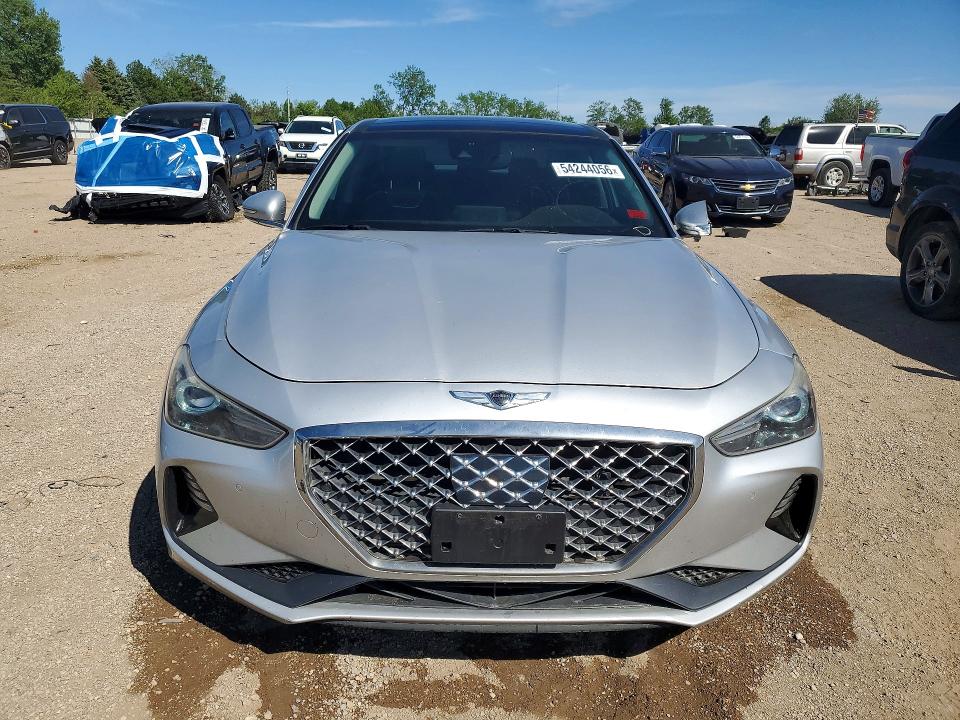 2019 Genesis G70 VIN KMTG34LA4KU012828 COPART salvage auction — SIDE, Il - Salvage Certificate, sold $4,450 on 2026-07-28 (photo 5)