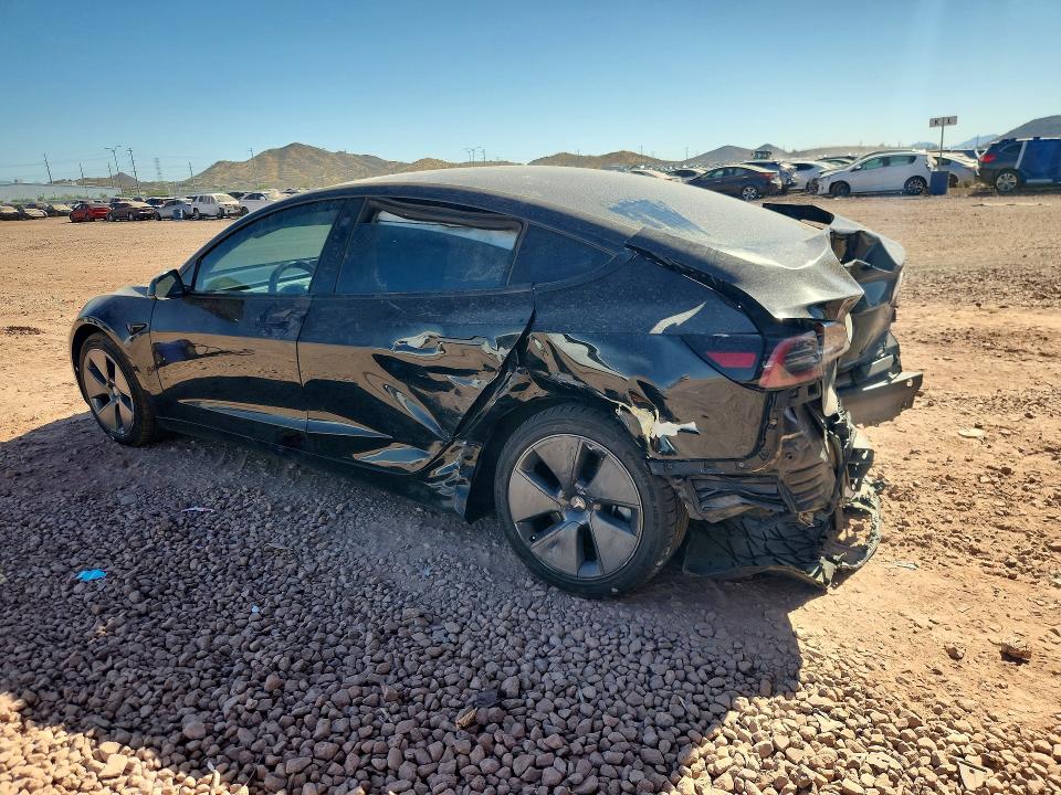 2023 Tesla Model 3 VIN 5YJ3E1EA4PF460120 COPART salvage auction — Rear End, AZ - CERT OF TITLE - SALVAGE, sold $6,000 on 2026-06-18 (photo 2)