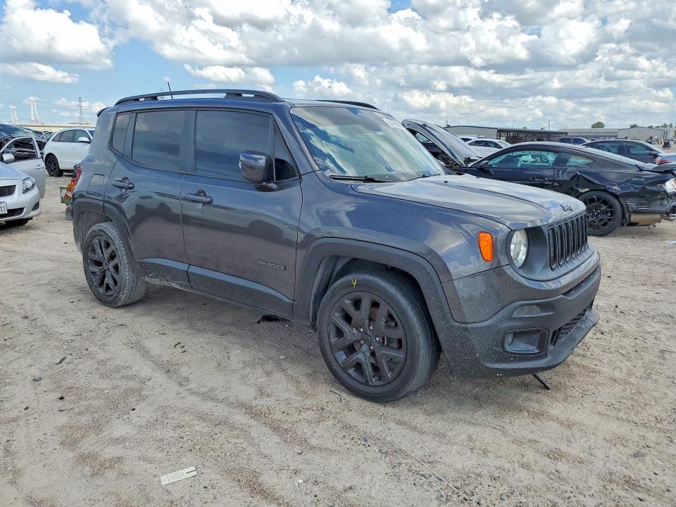 2018 Jeep Renegade VIN ZACCJBBB0JPH29163 COPART salvage auction — REAR END, Tx - Salvage Vehicle Title, sold $175 on 2026-08-07 (photo 4)