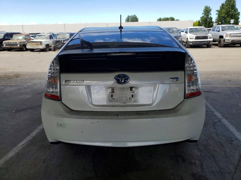 2010 Toyota VIN JTDKN3DU3A5150150 COPART salvage auction — REAR END, Ca - Salvage Certificate, sold $2,800 on 2026-07-09 (photo 6)