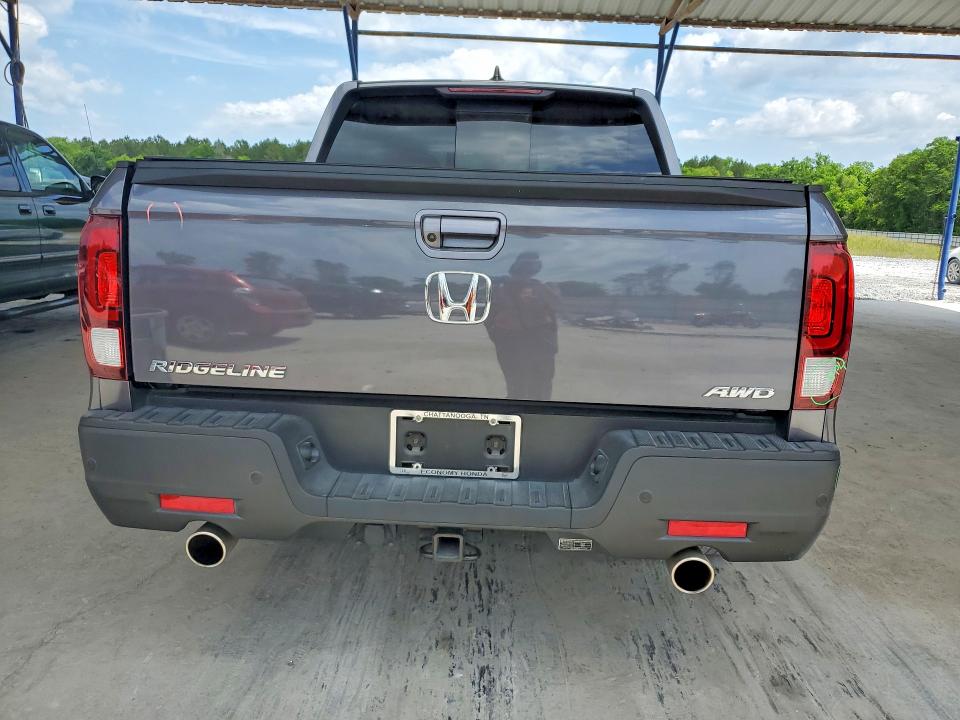 2021 Honda Ridgeline VIN 5FPYK3F72MB020140 COPART salvage auction — SIDE, Tn - Salvage Certificate, sold $12,300 on 2026-07-02 (photo 6)