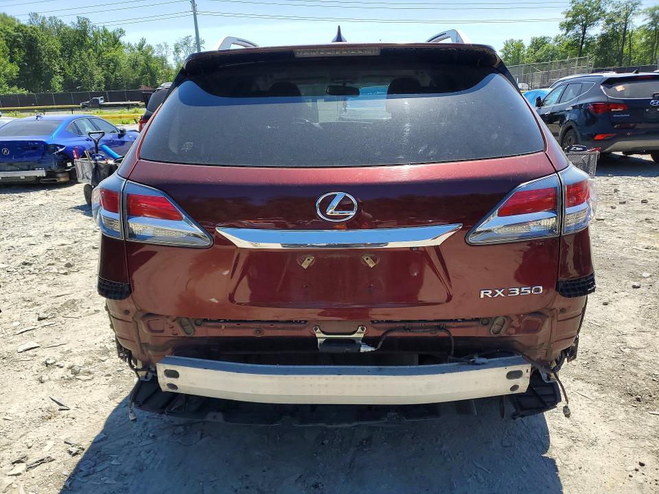 2014 Lexus Rx VIN JTJBK1BA2E2461255 COPART salvage auction — FRONT END, Md - Cert Of Salvage > 75% Damage, sold $4,600 on 2026-07-24 (photo 6)