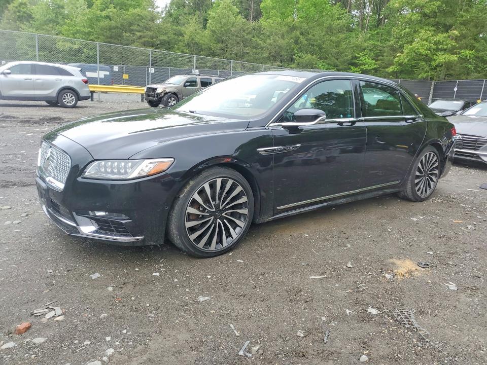 2017 Lincoln Continental VIN 1LN6L9BC5H5616879 — COPART salvage auction photo