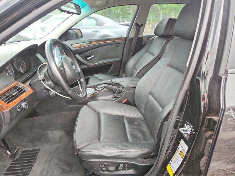 2008 BMW 5 series VIN WBANU53538CT10519 COPART salvage auction — SIDE, MD - PARTS ONLY-NO TITLE LETTER, sold $425 on 2026-07-14 (photo 7)