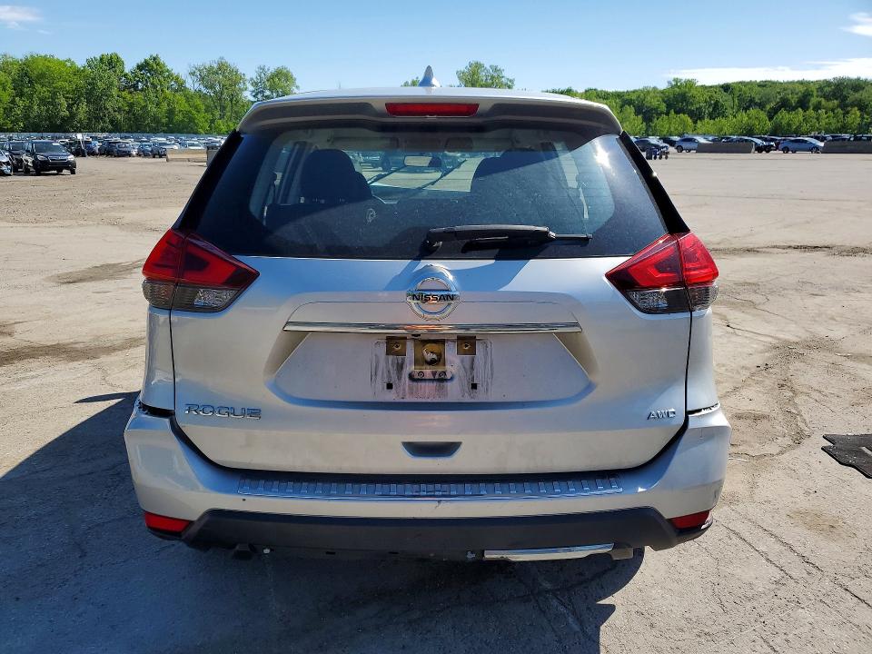 2017 Nissan Rogue VIN JN8AT2MV3HW250357 COPART salvage auction — FRONT END, Ct - Cert Of Title-Salvage, sold $450 on 2026-07-07 (photo 6)