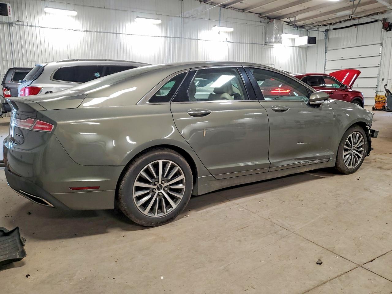 2017 Lincoln MKZ VIN 3LN6L5D99HR654249 COPART salvage auction — Front End, MN - CERT OF TITLE-SALVAGE, sold $900 on 2026-07-02 (photo 3)