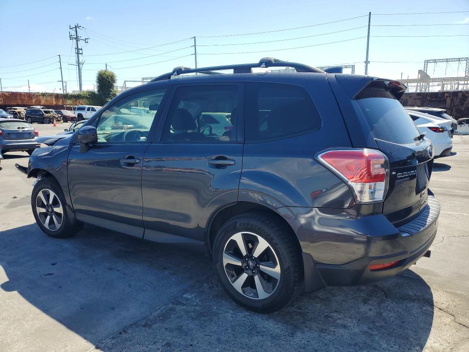 2017 Subaru Forester VIN JF2SJAGC6HH454540 COPART salvage auction — FRONT END, Ca - Salvage Certificate, sold $825 on 2026-07-31 (photo 2)