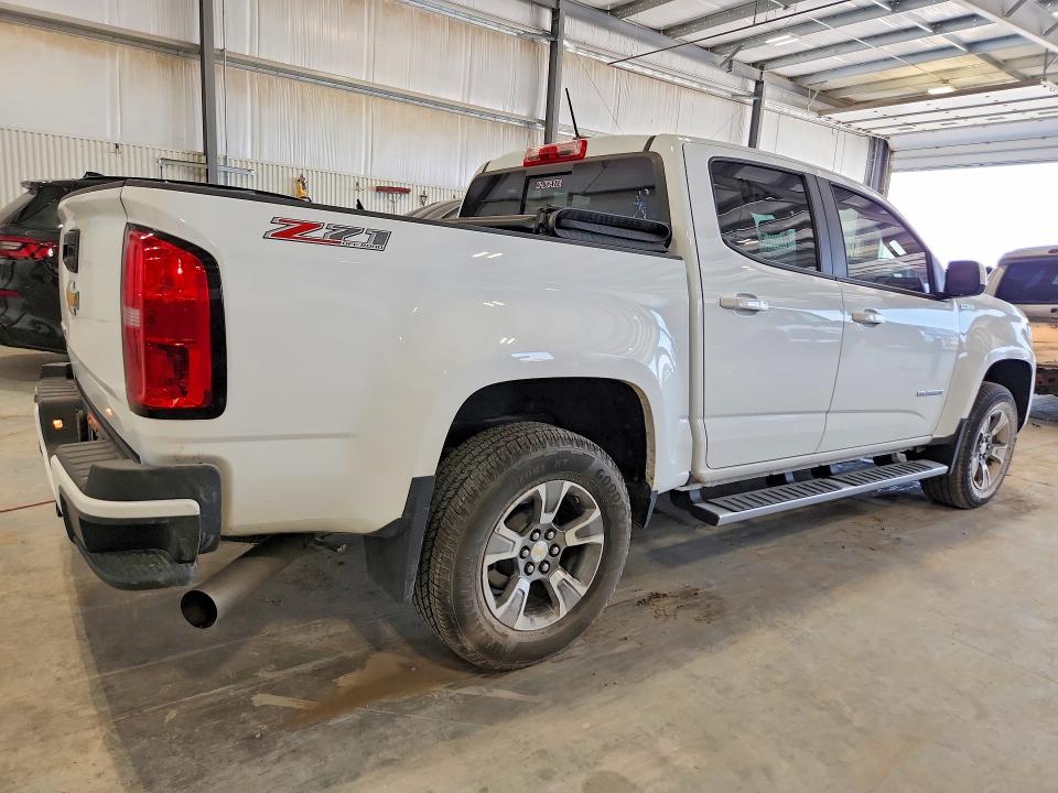 2017 Chevrolet Colorado VIN 1GCPTDE12H1208451 COPART salvage auction — HAIL, Ne - Dealer Only Clean Title (P), sold $10,300 on 2026-07-09 (photo 3)