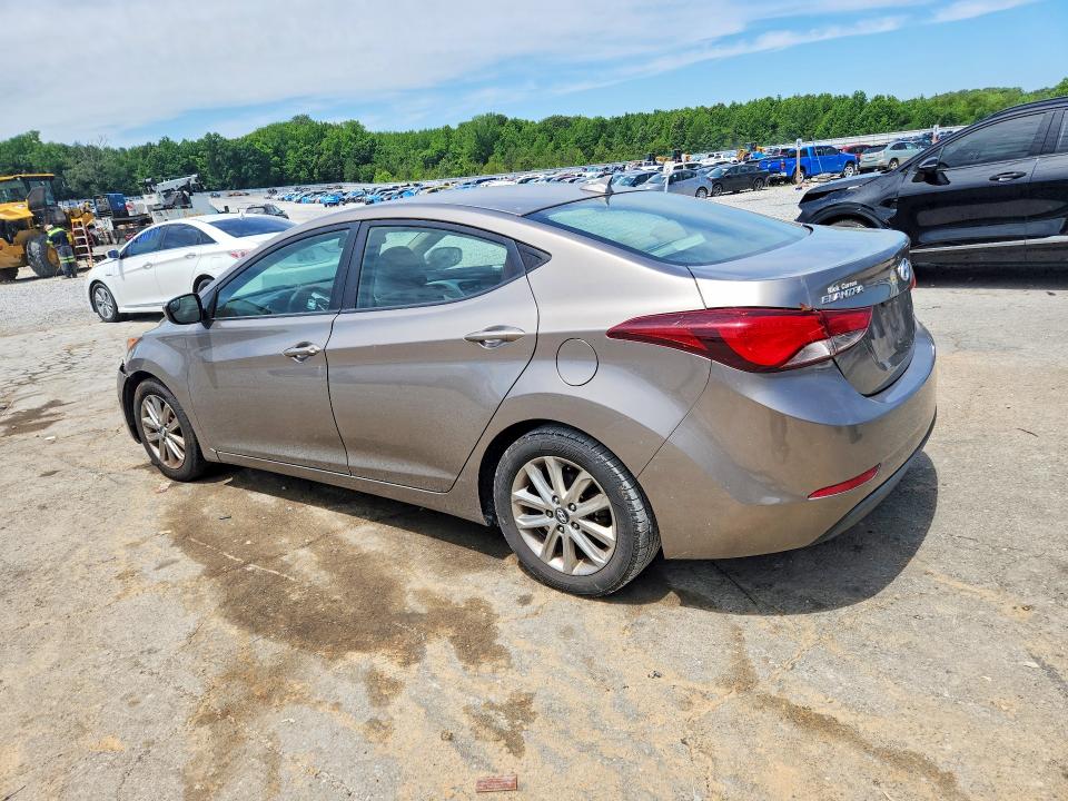 2014 Hyundai VIN 5NPDH4AE9EH530344 COPART salvage auction — NORMAL WEAR, Ny - Certificate Of Title, sold $1,275 on 2026-07-09 (photo 2)