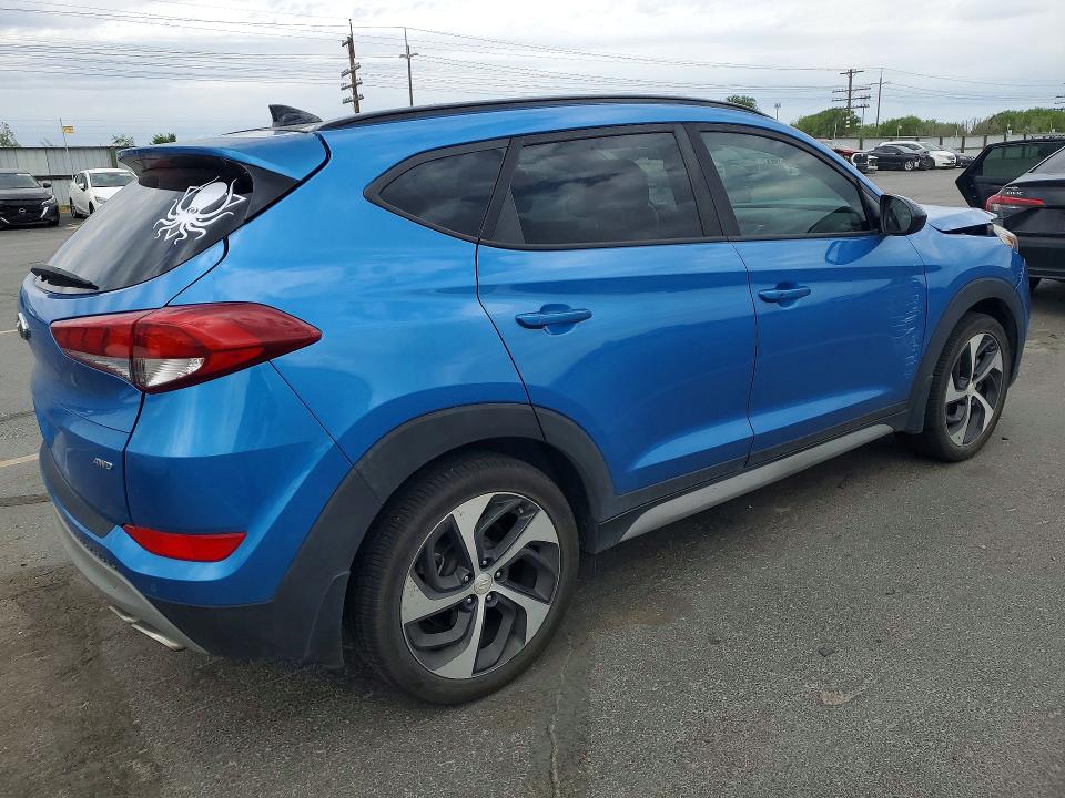 2018 Hyundai Tucson VIN KM8J3CA24JU717651 COPART salvage auction — UNDERCARRIAGE, ID - SALVAGE CERTIFICATE OF TITLE, sold $3,950 on 2026-07-09 (photo 3)