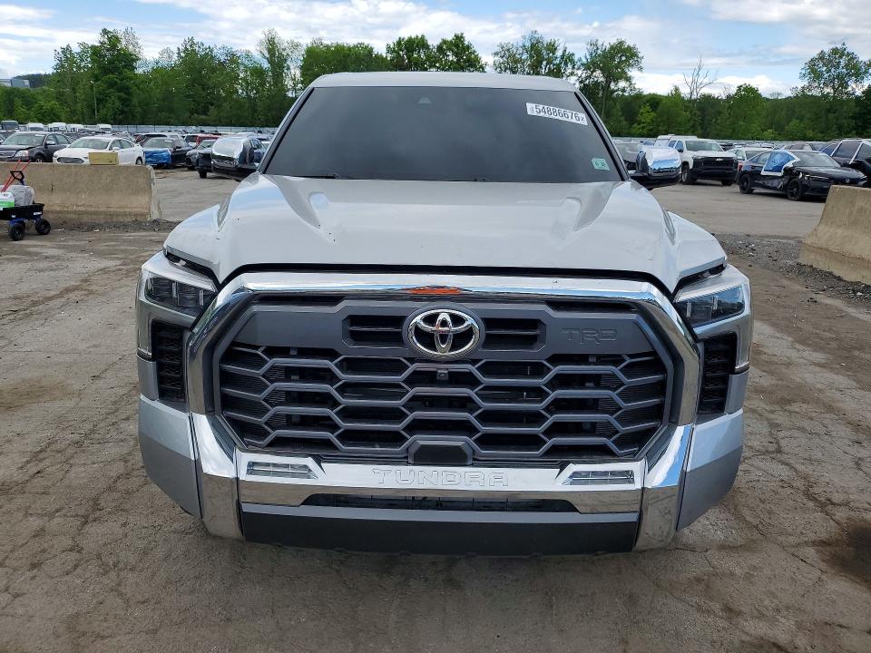 2025 Toyota Tundra VIN 5TFMA5DB5SX295596 COPART salvage auction — REAR END, Ny - Mv-907A Salvage Certificate, sold $42,000 on 2026-07-07 (photo 5)