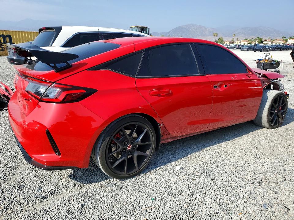 2025 Honda Civic VIN JHMFL5G4XSX001110 COPART salvage auction — FRONT END, Ca - Salvage Certificate, sold $18,900 on 2026-07-15 (photo 3)