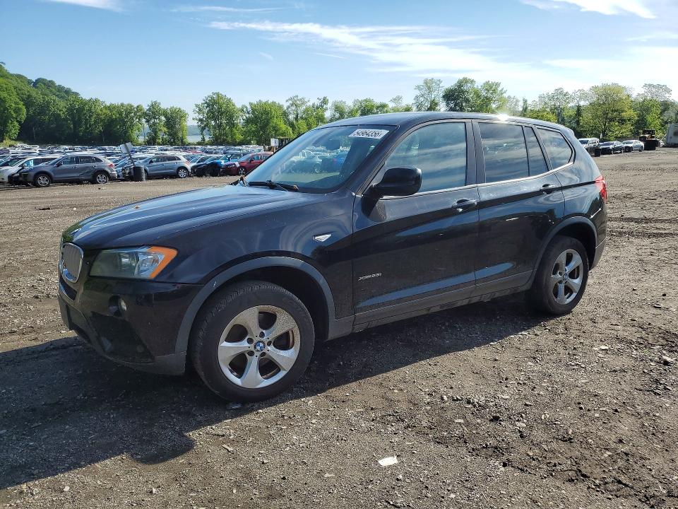 2011 BMW X3 VIN 5UXWX5C57BL707378 — COPART salvage auction photo