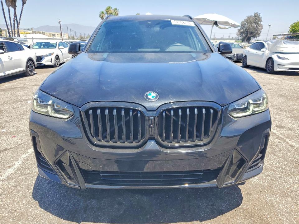 2024 BMW X3 VIN 5UX53DP06R9U16409 COPART salvage auction — REAR END, Ca - Salvage Certificate, sold $12,400 on 2026-07-21 (photo 5)
